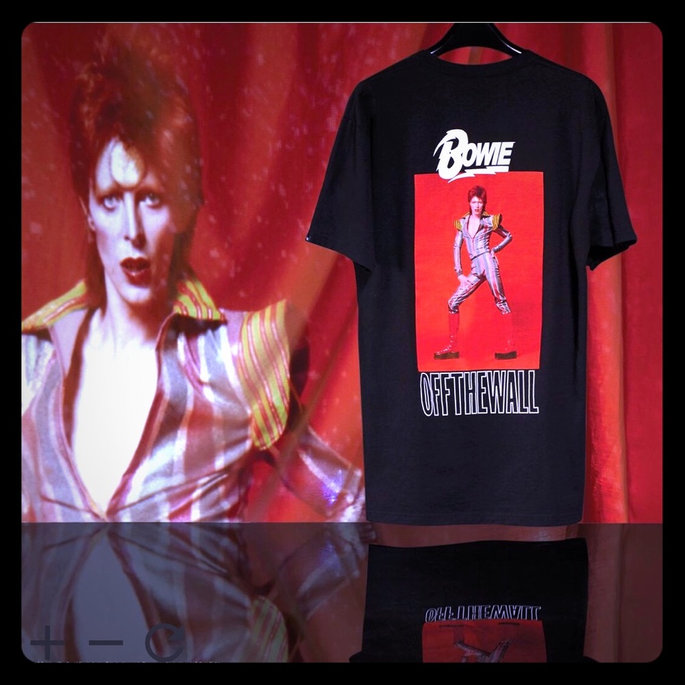VANS X BOWIE ~ ZIGGY STARDUST SHORT SLEEVE T-SHIRT